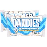 Dandies Original Vegan Marshmallows, No Artificial Flavorings, Food Dyes, Corn Syrup, or Gelatin, Perfect for Roasting, S&rsquo;mores, or Snacking (2 Pack)