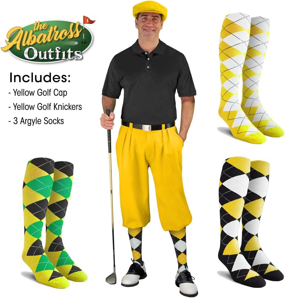 yellow golf cap