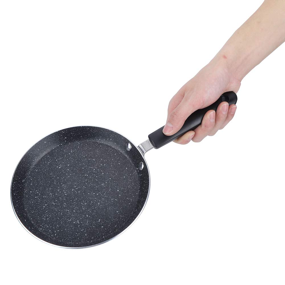 Frying Pan, Multipurpose Cooking Pan, Kitchen Non‑Stick 6in/8in/10in Anti Scald Handle for Home Kitchen Restaurant(Small (6 inches))