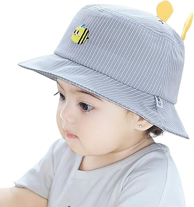 baby beach hat with strap