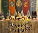 [UPGRADED]Harry Potter Inspired Black Happy Birthday Felt Garland Magic Party Banner Decor-Pre Strung