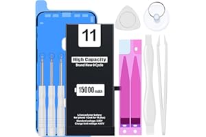 ZMNT iPhone 11 Battery Replacement (2024 New Version), (Model:A2111, A2221, A2223) High Capacity Than Others Replacement Battery with Complete Repair Tool Kit and Instructions