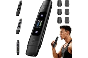 Inex Air Smart Lung Trainer, GenéRico Breathinex - Inex Air Trainer, Breathing Exercise Device, 3 Resistance Levels, Improved