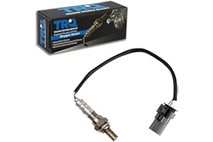 TRQ O2 Oxygen Sensor 4 Wire Heated Compatible with 2014-19 Chevrolet Silverado 1500, 2014-19 GMC Sierra 1500, 2015-20 Cadillac Escalade, 2015-20 Chevrolet Suburban