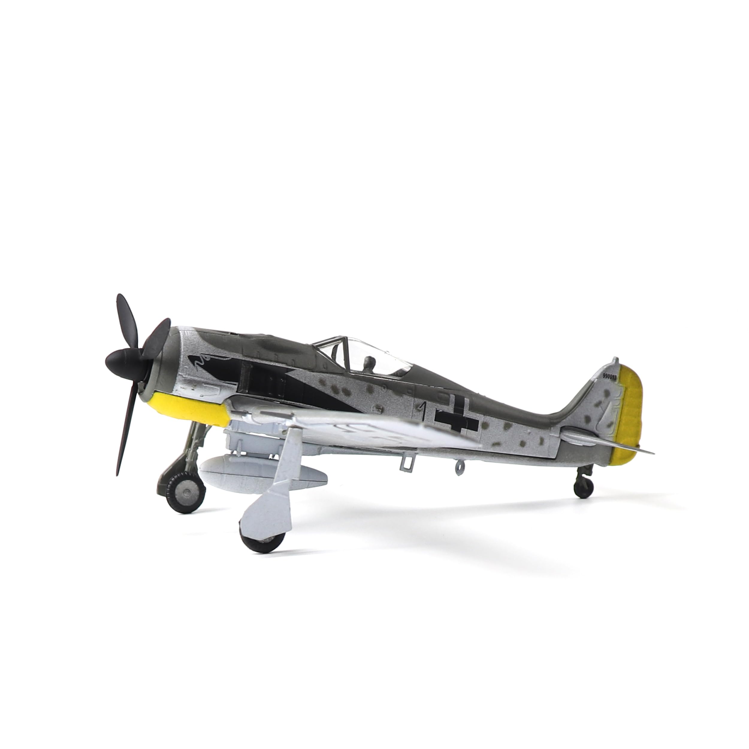NUOTIE Focke-Wulf Fw 190A-8 1/72 Metal Fighter Model Classic German WWII Military Finshed Diecast Aircraft Model Prebuilt Kits with Display Stand for Collection or Gift — image 1