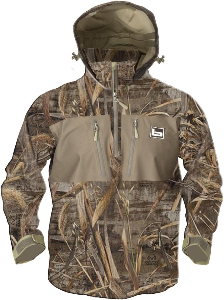 1/4 Zip Waterproof Hooded Pullover-MAX5-XL