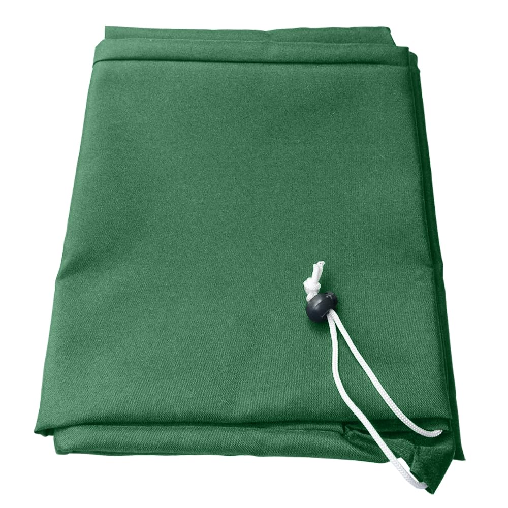 Green Bay Parasol Cover Umbrella Rain Dust Protective Canopy Storage Bag 1.9m for 2.5m/2.7m/3m Round Parasol / 2x3m Rectangle Parasol - Green