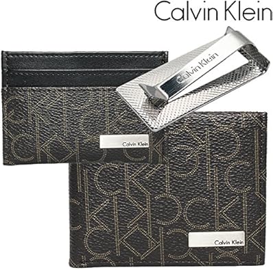 Amazon カルバンクライン レザー ギフトセット Calvin Klein Ck メンズ 財布 カードケース マネークリップ 並行輸入品 Calvin Klein カルバン クライン 財布