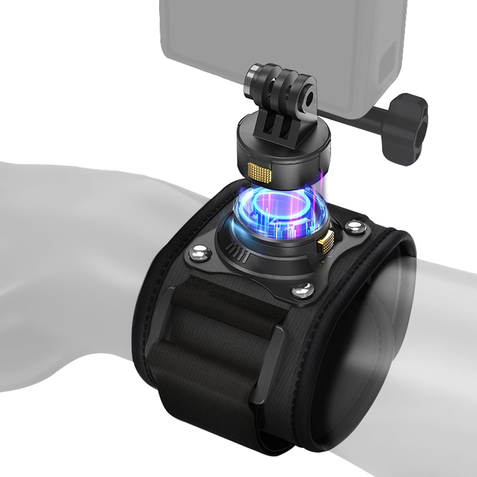 PULUZ Go Pro Hand Strap for Action Camera, Go Pro Hand Mount for insta360 Wrist Strap for Go Pro DJI Insta360 ASASO Action Camera for POV Recording