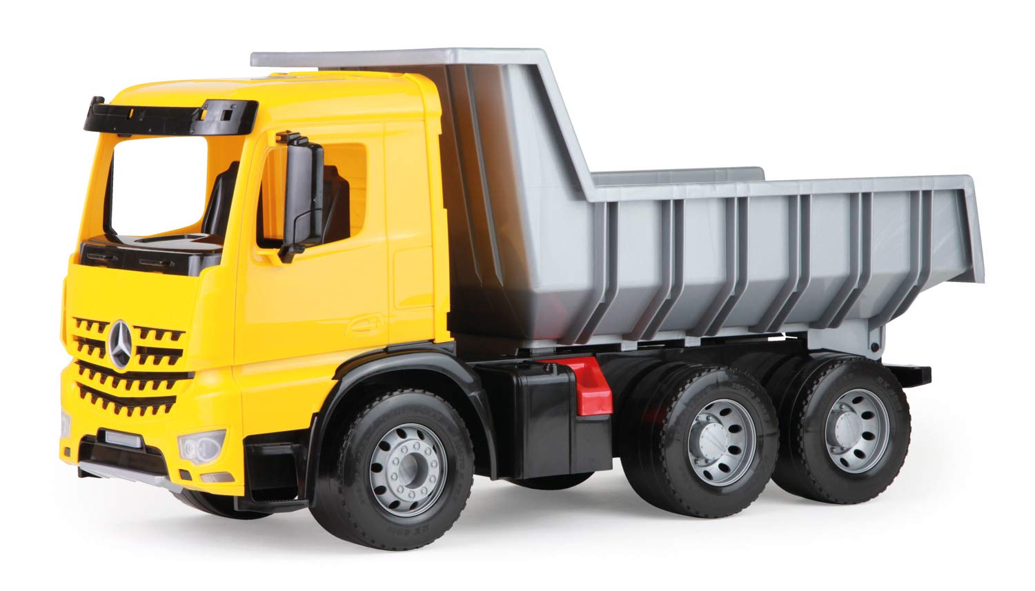 Lena – 02031 Strong Large Dumper Truck Actros 3 – Solid Axle Load Capacity and Lockable Tipper ca. 63 cm