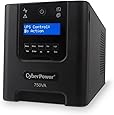 CyberPower PR750LCD Smart App Sinewave UPS 750VA 525W SNMP/HTTP Mini-Tower