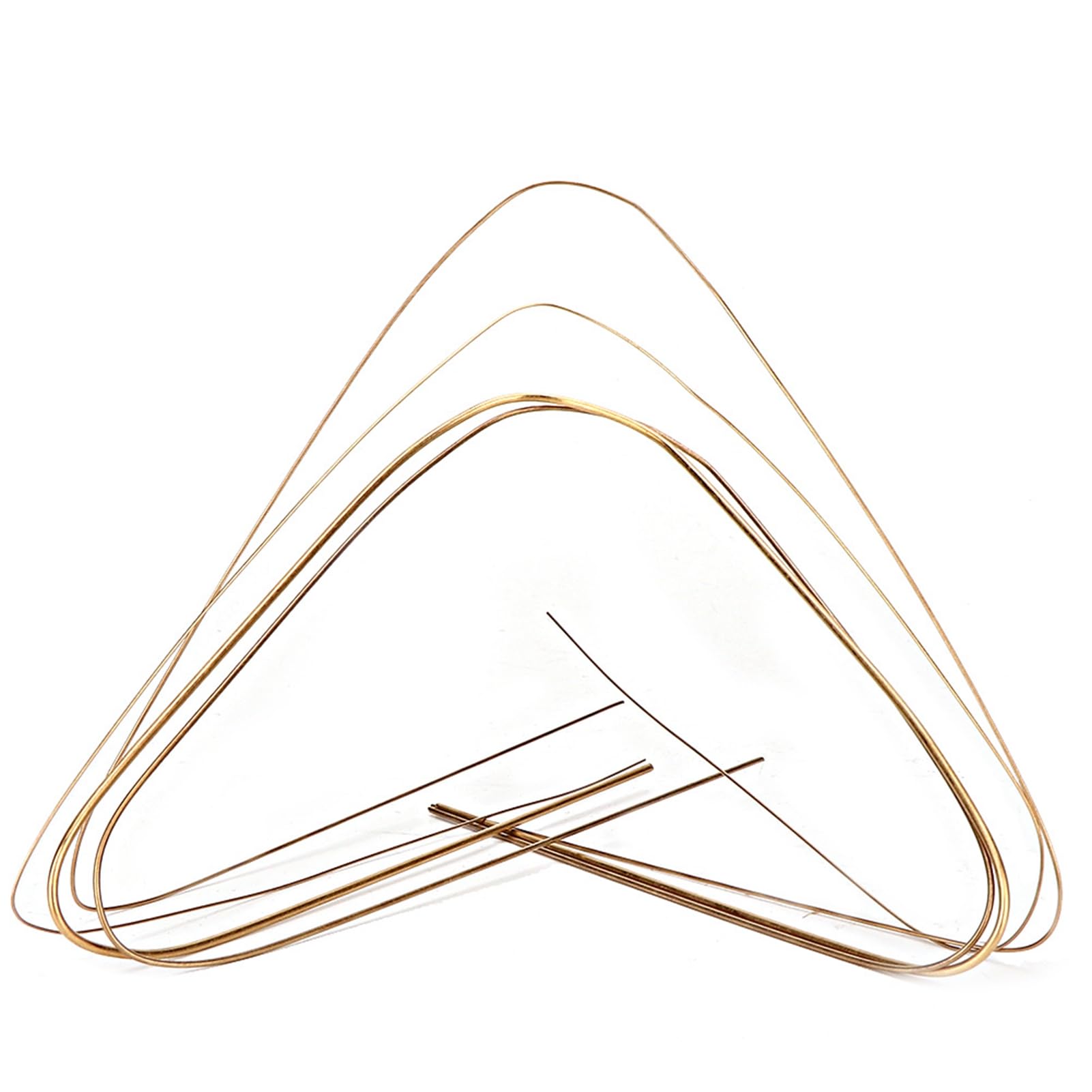 Qkiss Silver Welding Rod, Gold, Silver, Copper and Iron Metal Welding Rod/Welding Wire, Silver Welding, Jewelry Equipment/Equipment, Welding Tools 4pcs (0.5mm /0.7mm/ 1.0mm/ 1.5mm)