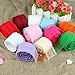 vLoveLife 2 Rolls (10 yards/ Each) Lace Roll White Lace Ribbon Vintage Floral Lace Trimming Bridal Wedding Lace for Decoration Crafts