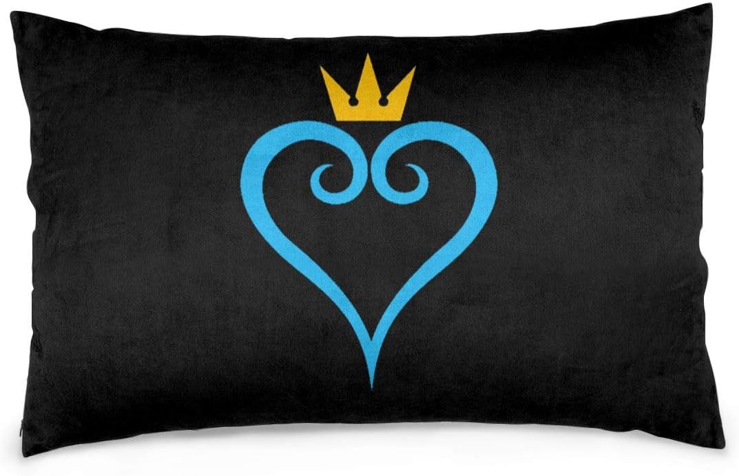 Mniunision Kingdom Hearts Pillowcase Cotton Polyester Cushion Cover Pillowcase Sofa Home Decoration