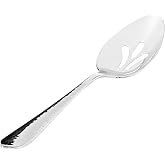 Ginkgo International Starlight Stainless Steel Pierced Serving Spoon