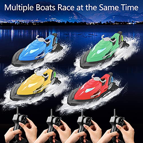 IOKUKI RC Boats for Kids & Adults, Remote Control Boat for Pools