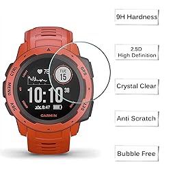 Miimall [10+2 Pack] Compatible for Garmin Instinct