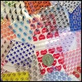 2020 Apple Mini Ziplock 100 Baggies 25 Random Designs Prints Mix 100 Bags 2