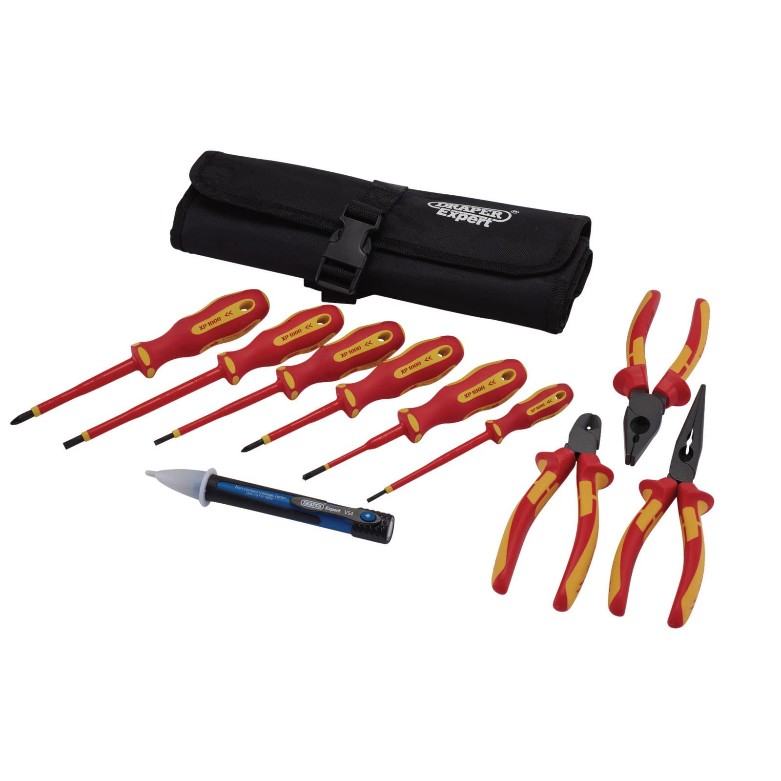 Draper 94852 XP1000 VDE Electrical Toolkit (10 Piece)