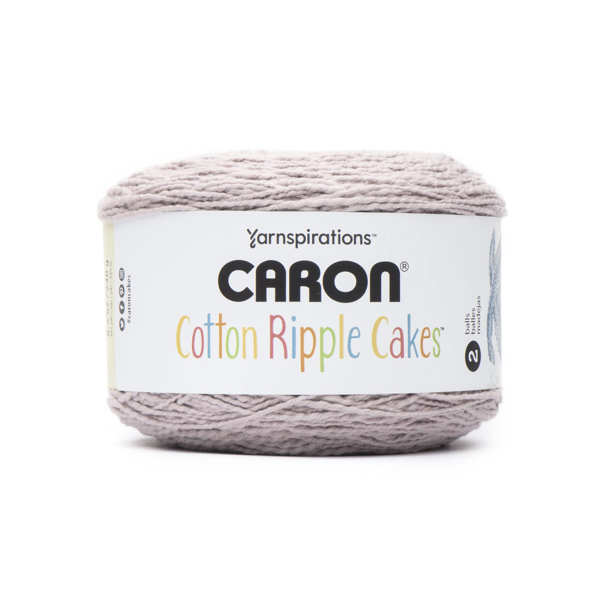 Caron Cotton Ripple Cakes - Flagstone (29100707004)