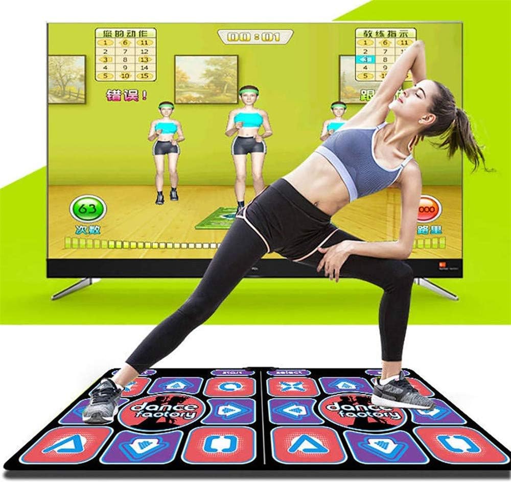 GCFBCL Double Dance Mat Wireless Play Mat Cordless 15MM UltraThick