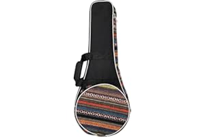 VICASKY Mandolin Bag Mandolin Instrument Bag Hardshell Backpack Vintage Mandolin Strap F Model Guitar Picks with Case Mandolin Storage A Style Electric Guitar Bag Oxford Cloth Ukulele