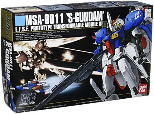 Amazon Com Bandai Hobby 23 Msa 0011 S Gundam Bandai Hguc Action Figure Toys Games