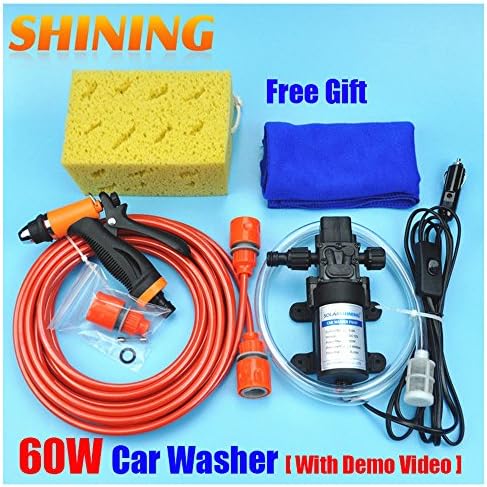 High Pressure Self-priming Electric Car Washer Water Pump 12V Car Washing Machine Washing Machine Cigarette Lighter