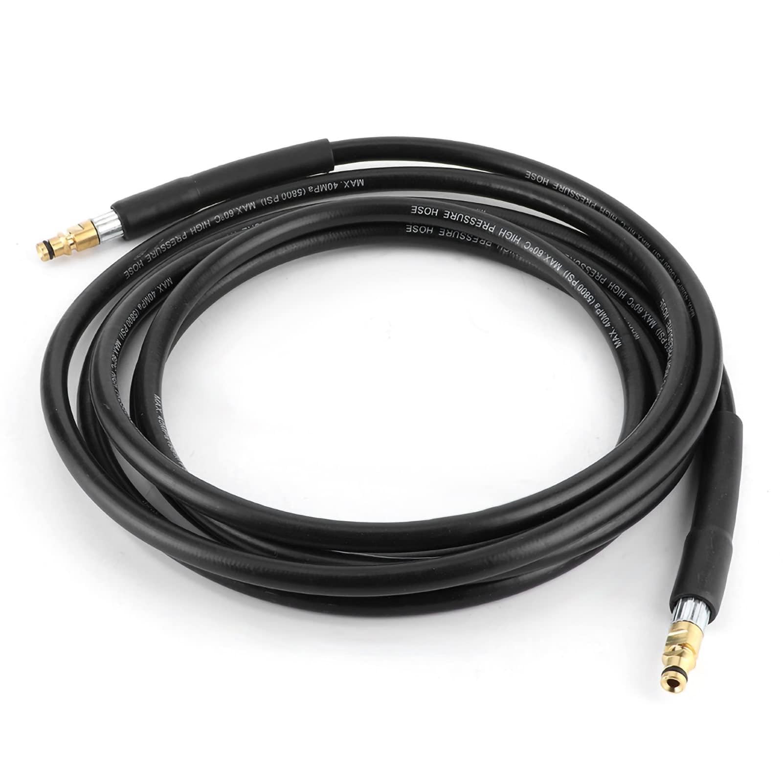 Car Washer Hose Water Cleaning Hose Extension, High Pressure Washer Water Clean Hose Car Cleaning Pipe Replacement Fit for K2 K3 K4 K5(6 Meters)