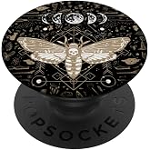 Aesthetic Luna Moth Fairy Grunge Celestial Moth PopSockets Adhesive PopGrip
