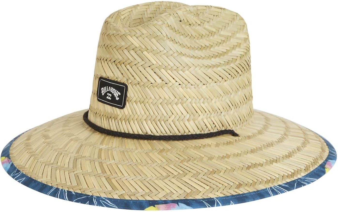 Billabong Men's Tides Print Straw Lifeguard Hat Blue One Size Size: Clothing