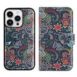 DorisMax for iPhone 14 Pro Wallet Case,Detachable