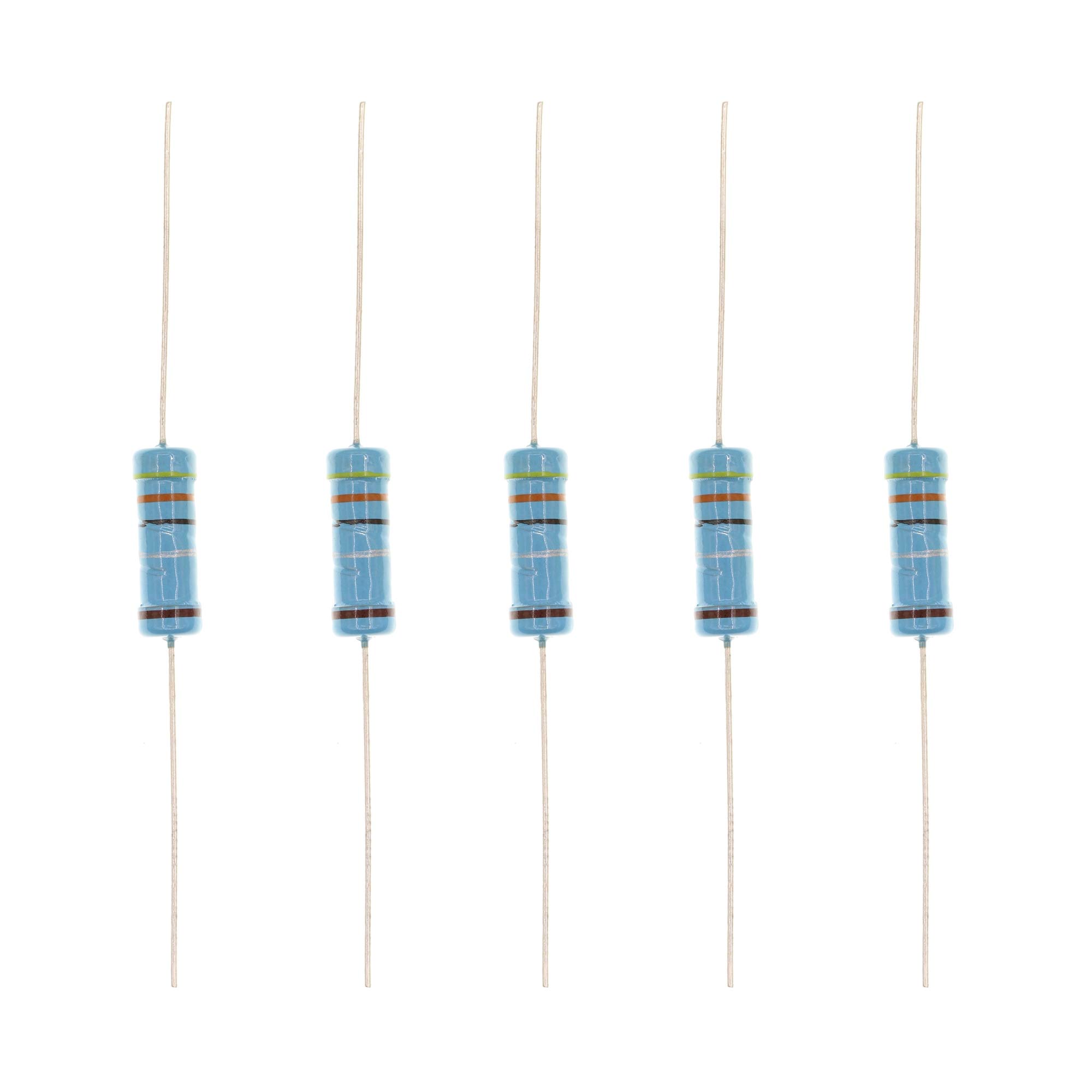 HUABAN 20PCS 3W 3 Watts 4R3 4.3 Ohm 1% Metal Film Resistor
