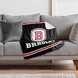Bradley University Braves Primary Logo Stripes