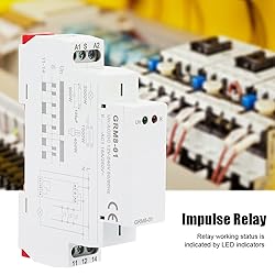 Multi Point Control Impulse Relay, AC/DC 12-240V