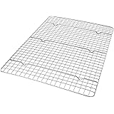 USA Pan Half Sheet Bakeable Nonstick Cooling Rack, Steel