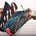 Cloudo Boho Headbands For Women Wire Wrap 4 Pack Vintage Red Girls Headband Elastic Bunny Ears Stretchy Adjustable Hair Bands