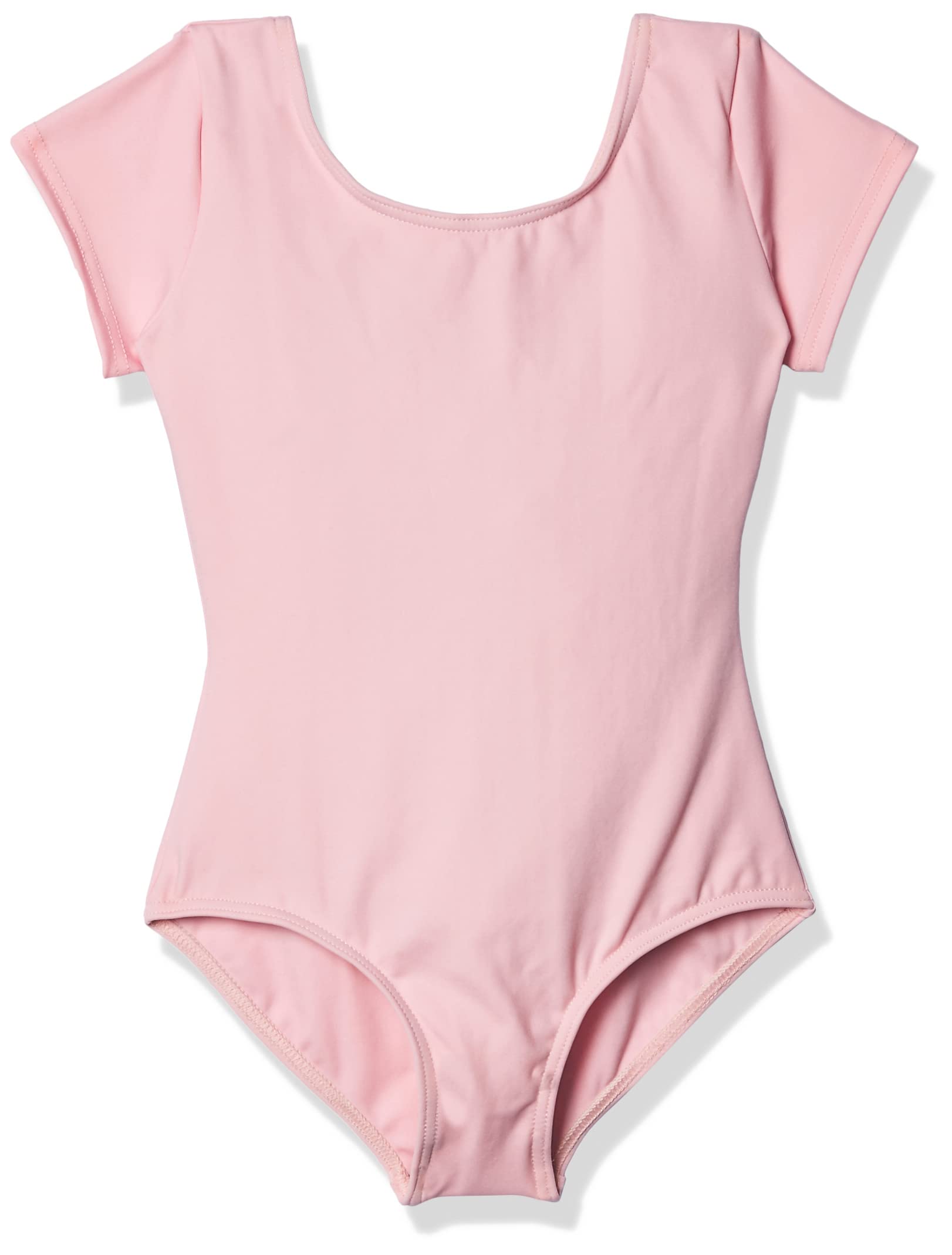 Photo 1 of Capezio Short Sleeve Leotard - Girls, Pink, Large