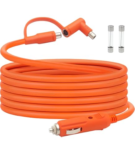 Amazon.com: Hoeine 25FT Solar Panel Extension Cable DC 8mm for