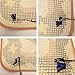 Beyond Your Thoughts DIY Latch Hook Kits Cute Hummingbird Pillow Cover Pattern Printed Crochet Needlework Crafts for Kids Adults and Beginners Family Decoration 16.5 * 16.5 in ZD743
