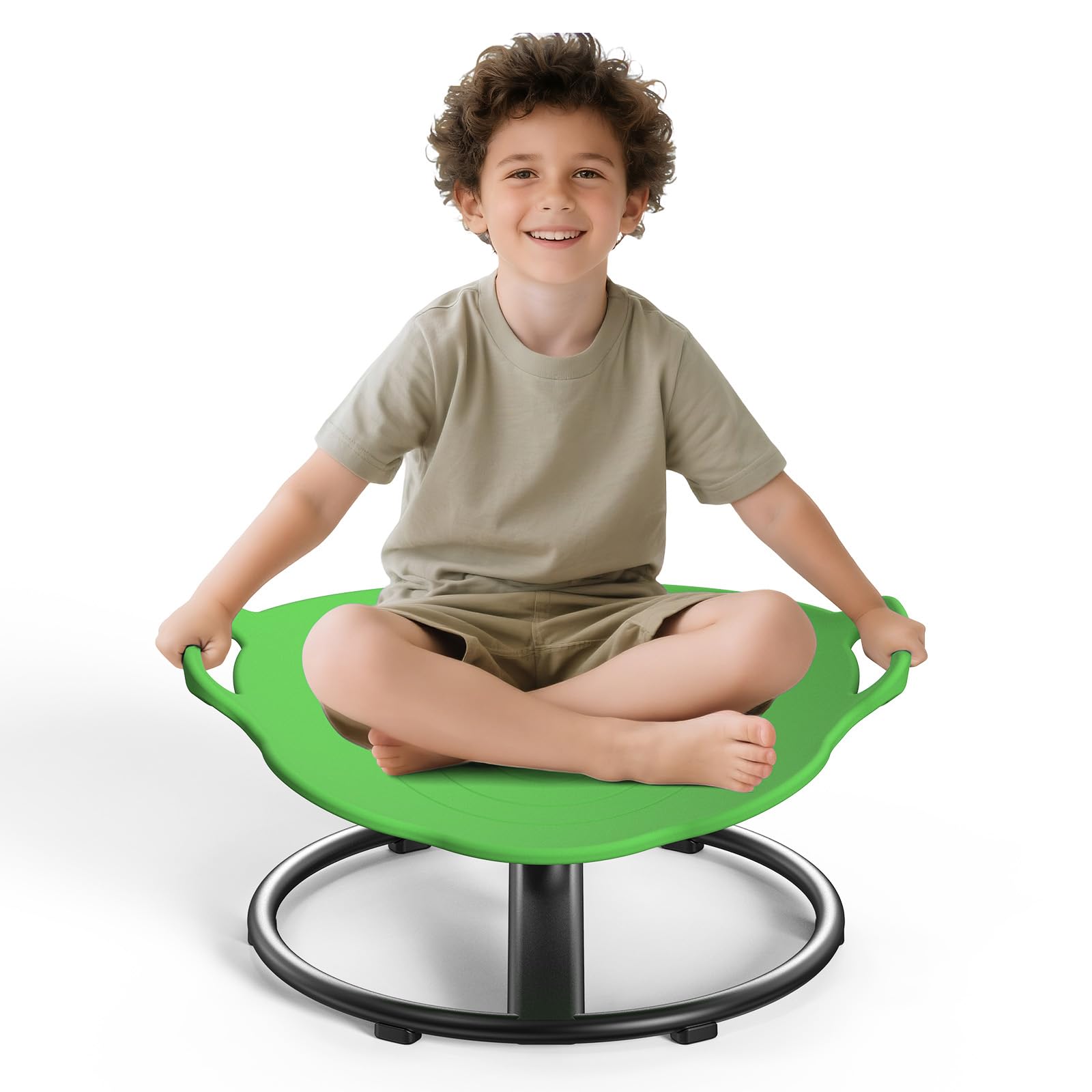 Photo 1 of ***FOR PARTS ONLY/ MISSING HARDWARE & ASSEMBLY PIECES*** CHEFPREFER Spinning Chair for Autistic Kids - Sensory Spinning Chair Safety Handle & Non-Slip Design, Spin Chairs for Kids Autism can Hold 200 lbs?90kg?, Suitable for Training Body Coordination