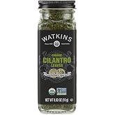Watkins Gourmet Organic Spice Jar, Cilantro Leaves, Non-GMO, Kosher, 0.63 Ounce Jar, 1-Pack