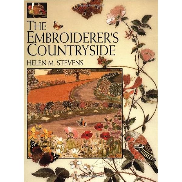 洋書　刺繍　EMBROIDERER'S YEAR　Helen M. Steven Helen M. Steven's Embroiderer's Year: Stevens, Helen M