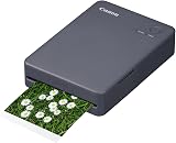 Canon SELPHY QX20 Portable Printer Wi-Fi Dye Sublimation USB-C Black view 1