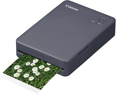 Canon SELPHY QX20 Portable Printer Wi-Fi Dye Sublimation USB-C Black