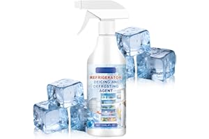 Defrosting Spray For Fridge Freezer, Fridge Freezer Defrosting Spray, 120ml, Easy To Use, Efficiently Fast Removes Ice Buildu