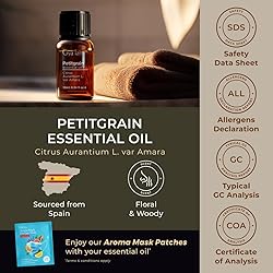 Gya Labs Petitgrain Essential Oil for Skin - 0.34