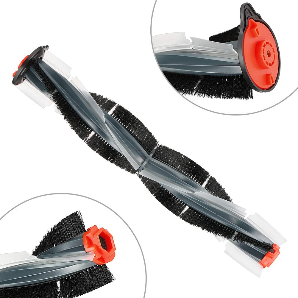 LINNIW Replacement Accessories Parts Compatible Neato Botvac Robot Vacuum Cleaner D Series D3 D5 D75 D80 D85 Accessories Kit Pack of 1 Main Brush, 6 Hepa Filters, 4 Side Brushes -