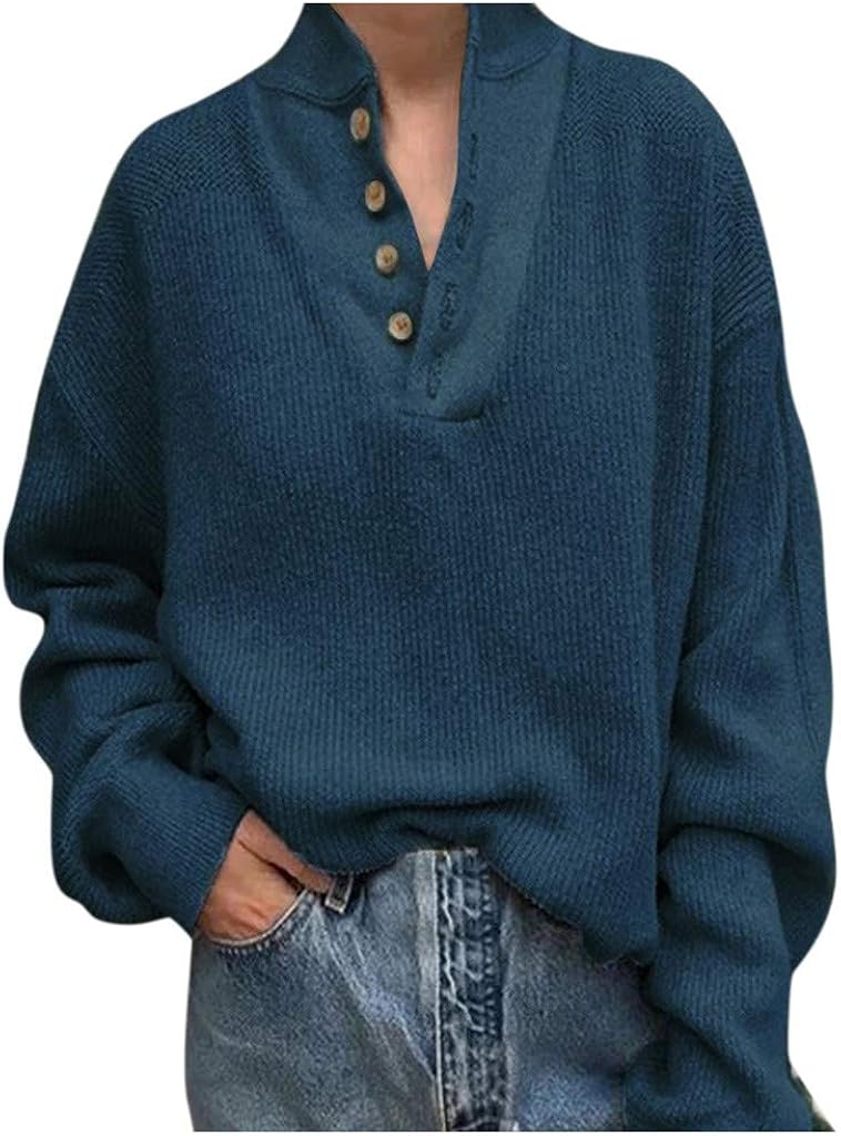 Eoeth Knit Shirts Pullover for Women 
