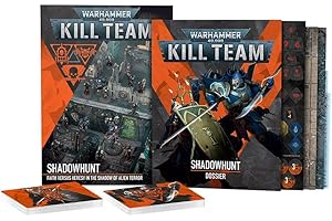 Warhammer 40,000 Kill Team Shadowhunt (English) Boxed Set, Murderwing vs Celestian Insidiants, Multilevel Descent Missions, 1